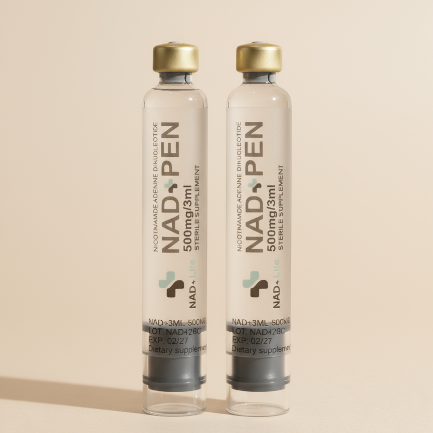 NAD+ Pen® Starter Kit (NAD Pen + Cartridges + Case + Micro Needles)