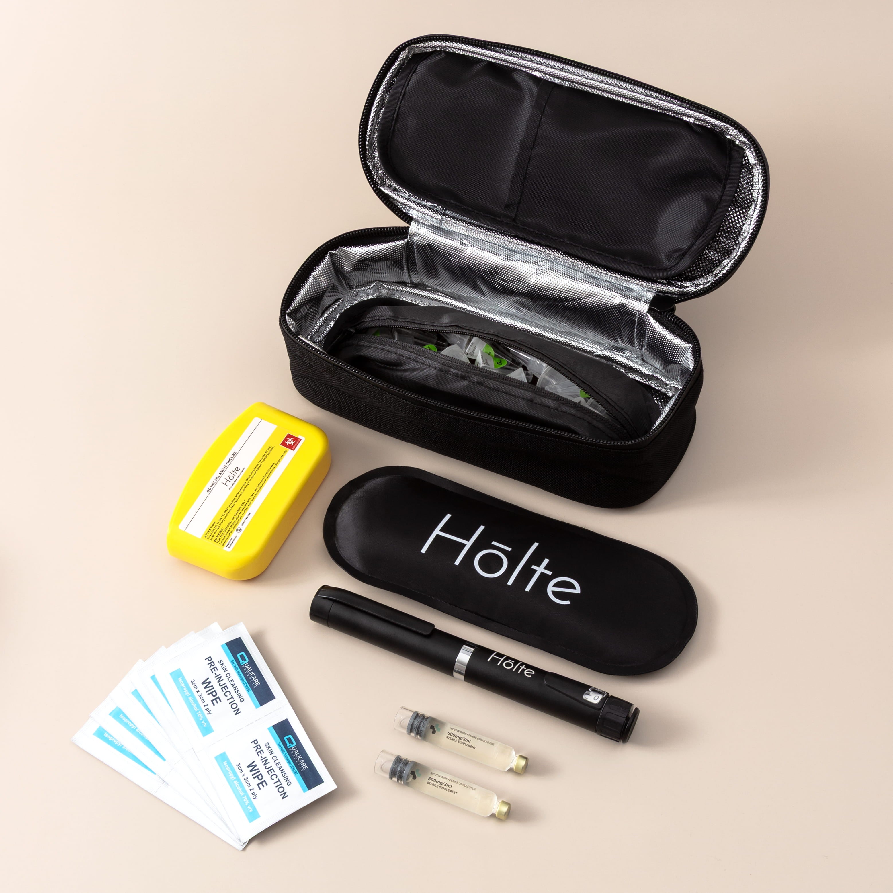 NAD+ Pen® Starter Kit (NAD Pen + 1000mg + Case + Micro Needles)